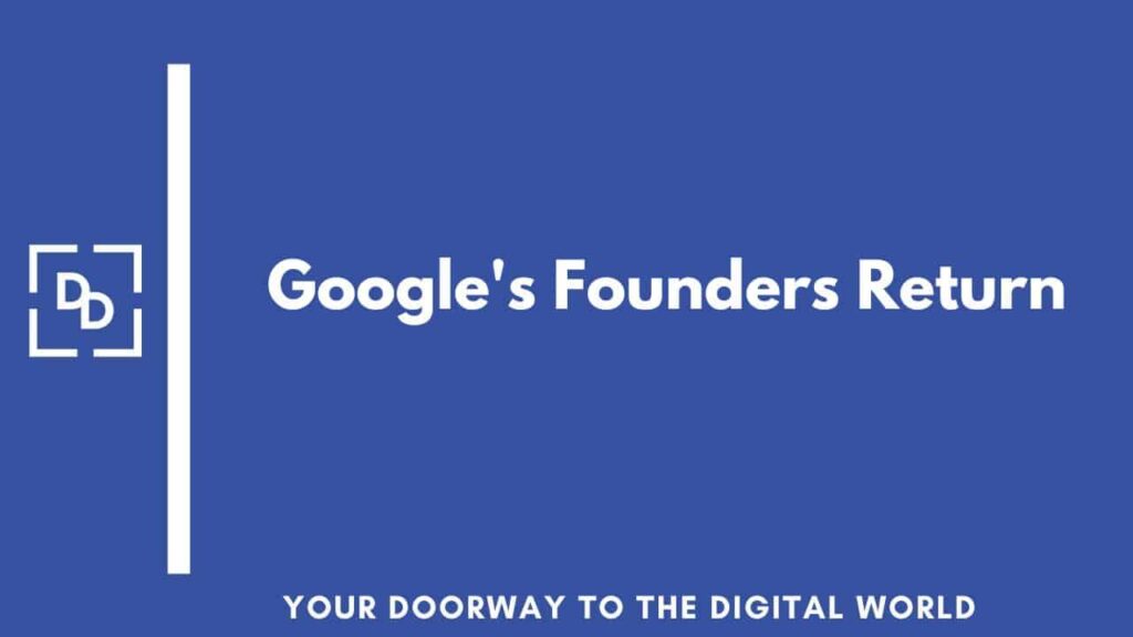 Google's founders return