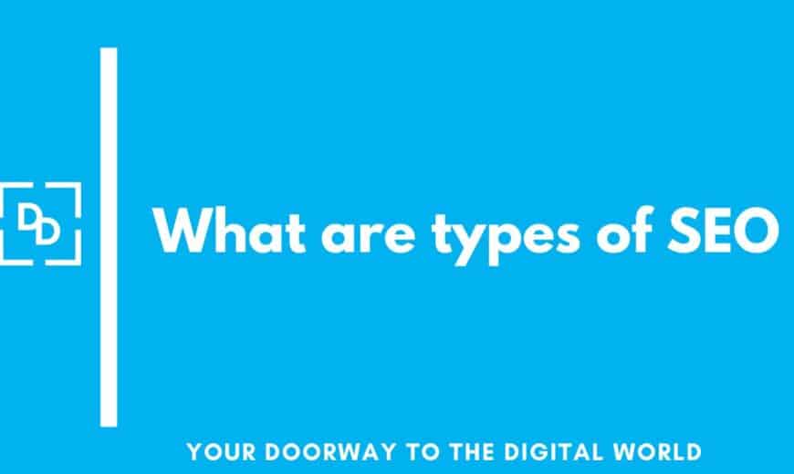 What are the different types of SEO