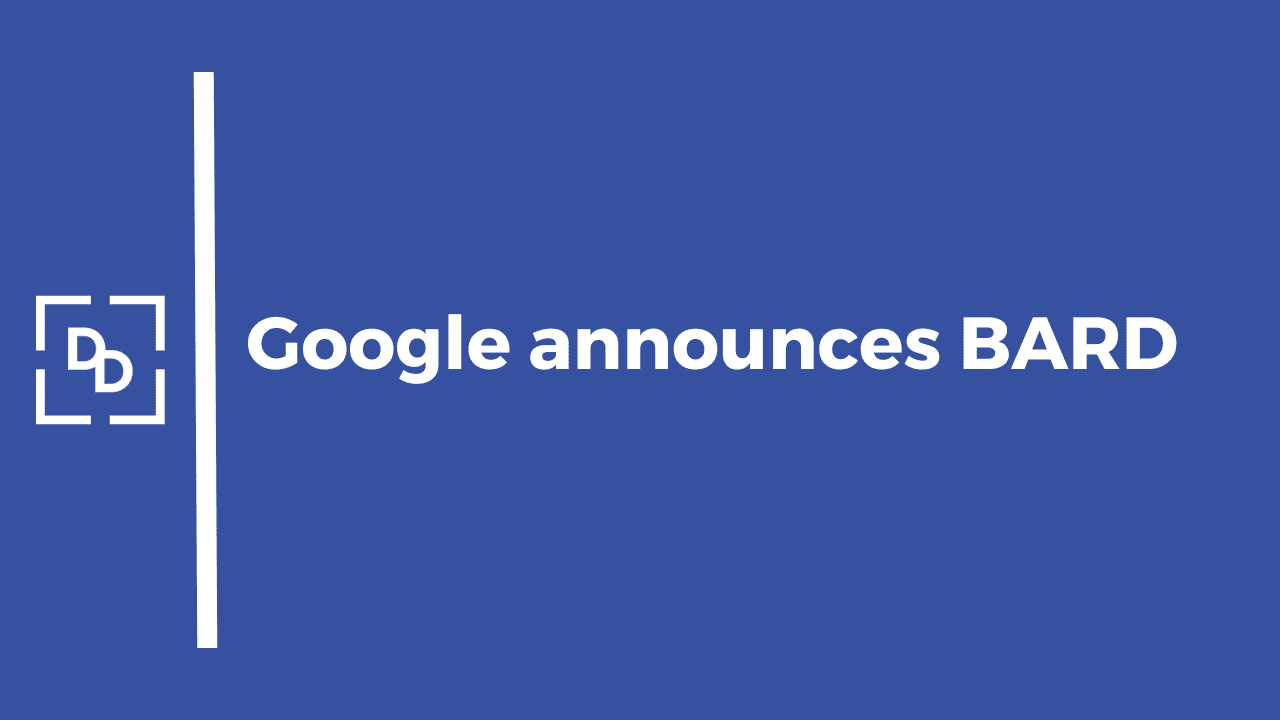 Google announces BARD