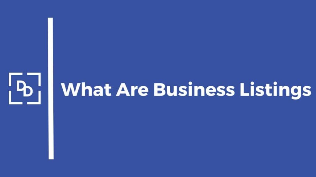 What are Business Listings