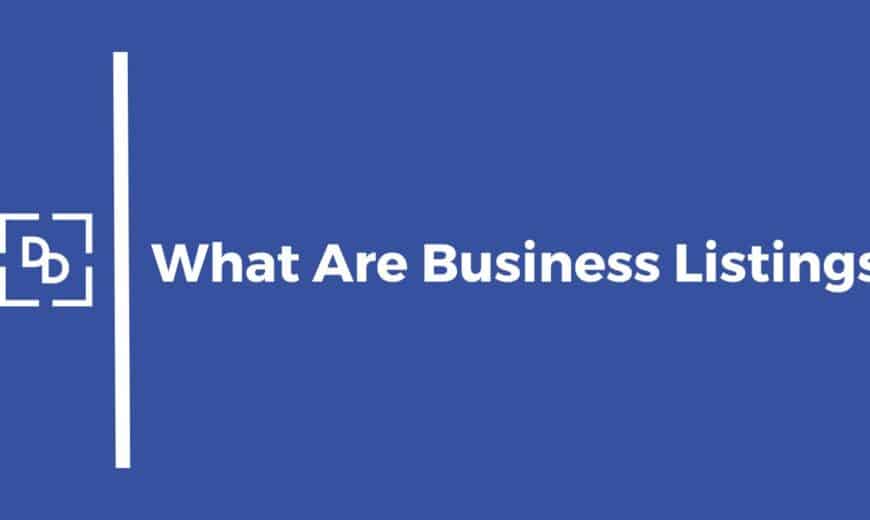 What are Business Listings