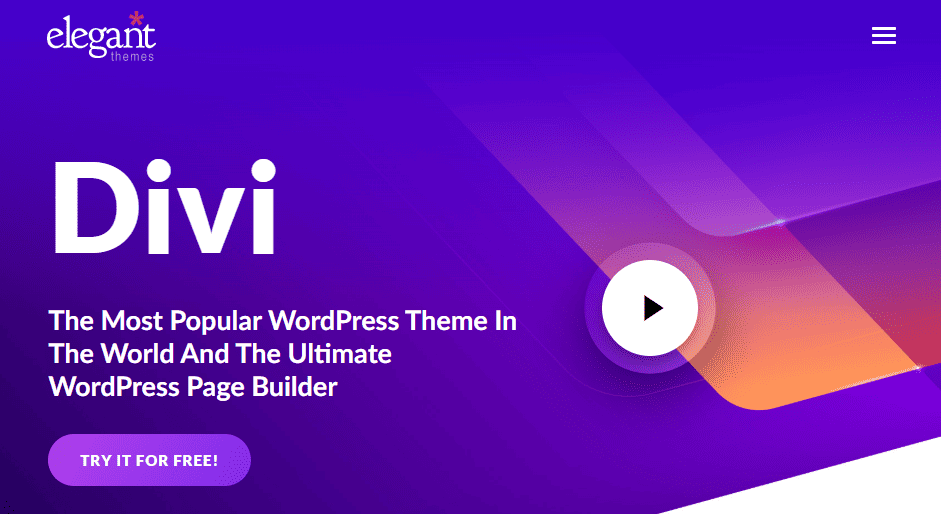 Divi page builder