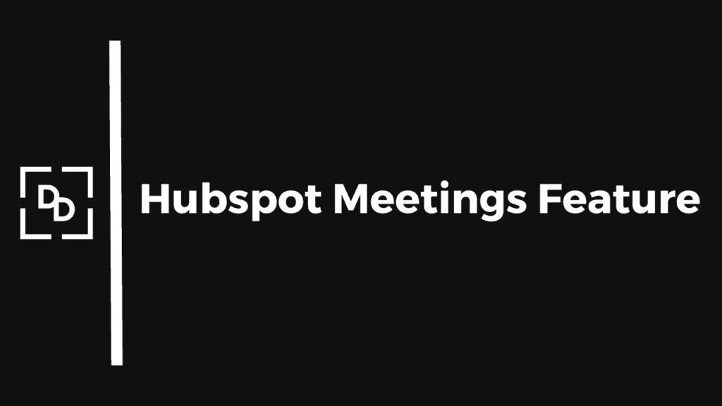 Hubspot Meetings Feature