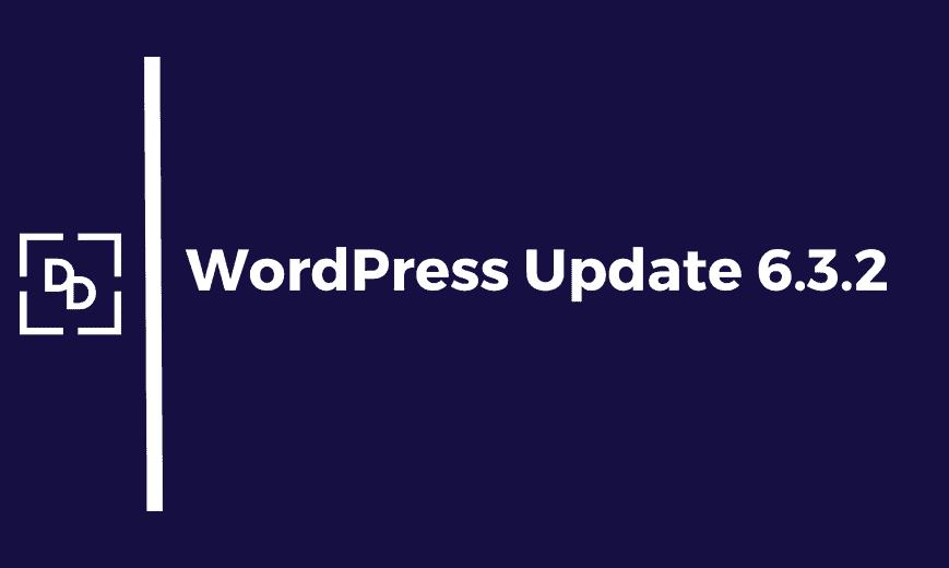 WordPress update 6.3.2