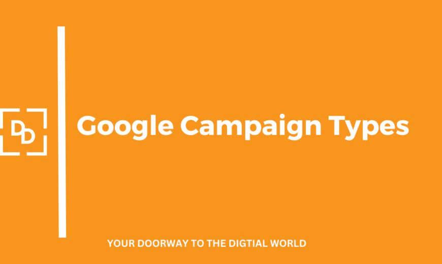 Google campaign types